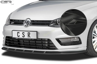 VW Golf 7 R-Line přední spoiler lipa Glossy Black CSR Lesk