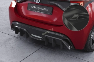 Toyota Yaris 4 (XP21) spoiler na zadní nárazník Glossy Black CSR Lesk